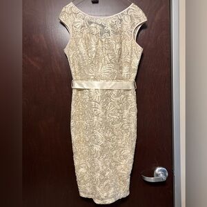 Formal Champagne/Gold Dress